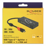 Delock USB-C> HDMI VGA - afbeelding 4