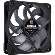 Noctua nf-a12x25 g2 pwm chromax.black Gehäuselüfter (schwarz, 120 x 120 x 25 mm) - afbeelding 1