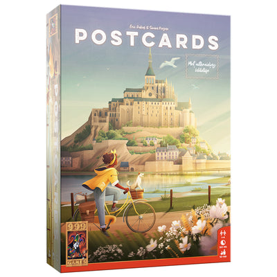 999games 999 Games Postcards Brettspiel (Niederländisch, 1 - 4 Spieler, 45 Minuten, ab 10 Jahren)