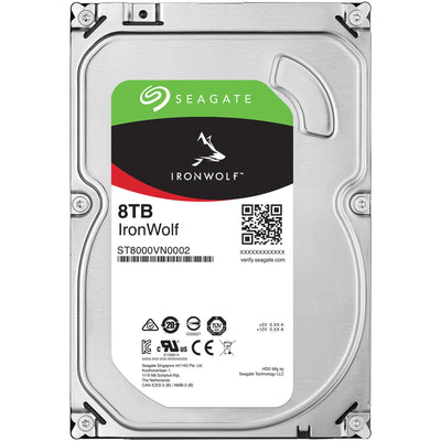 Seagate Ironwolf 8 TB Festplatte (ST8000VN004, SATA 600, 24 7)