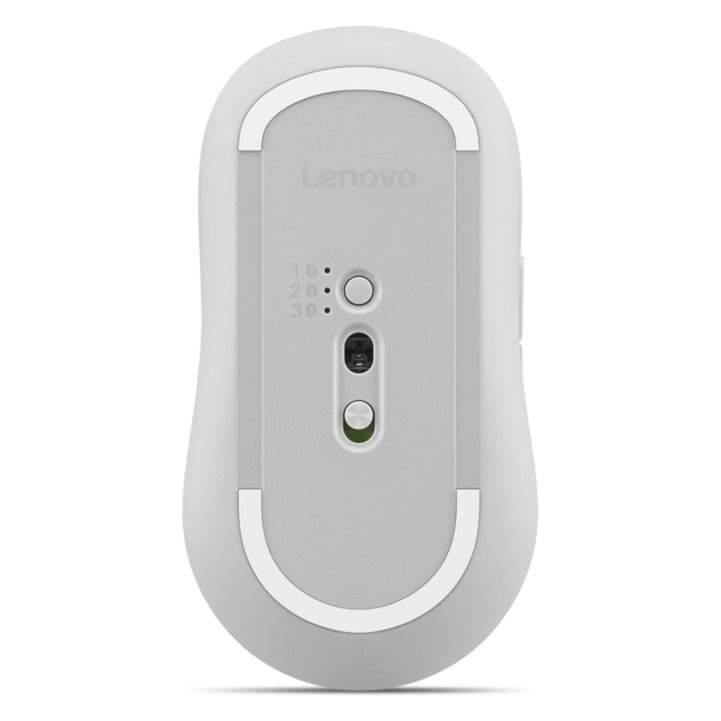 Lenovo Yoga leise Bluetooth-Maus Seashell (weiß/grau, Bluetooth 5.3)