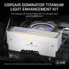 Corsair Dominator Titanium DDR5 Beleuchtungserweiterungskit LED-Beleuchtung (weiß, cmplekit2w)