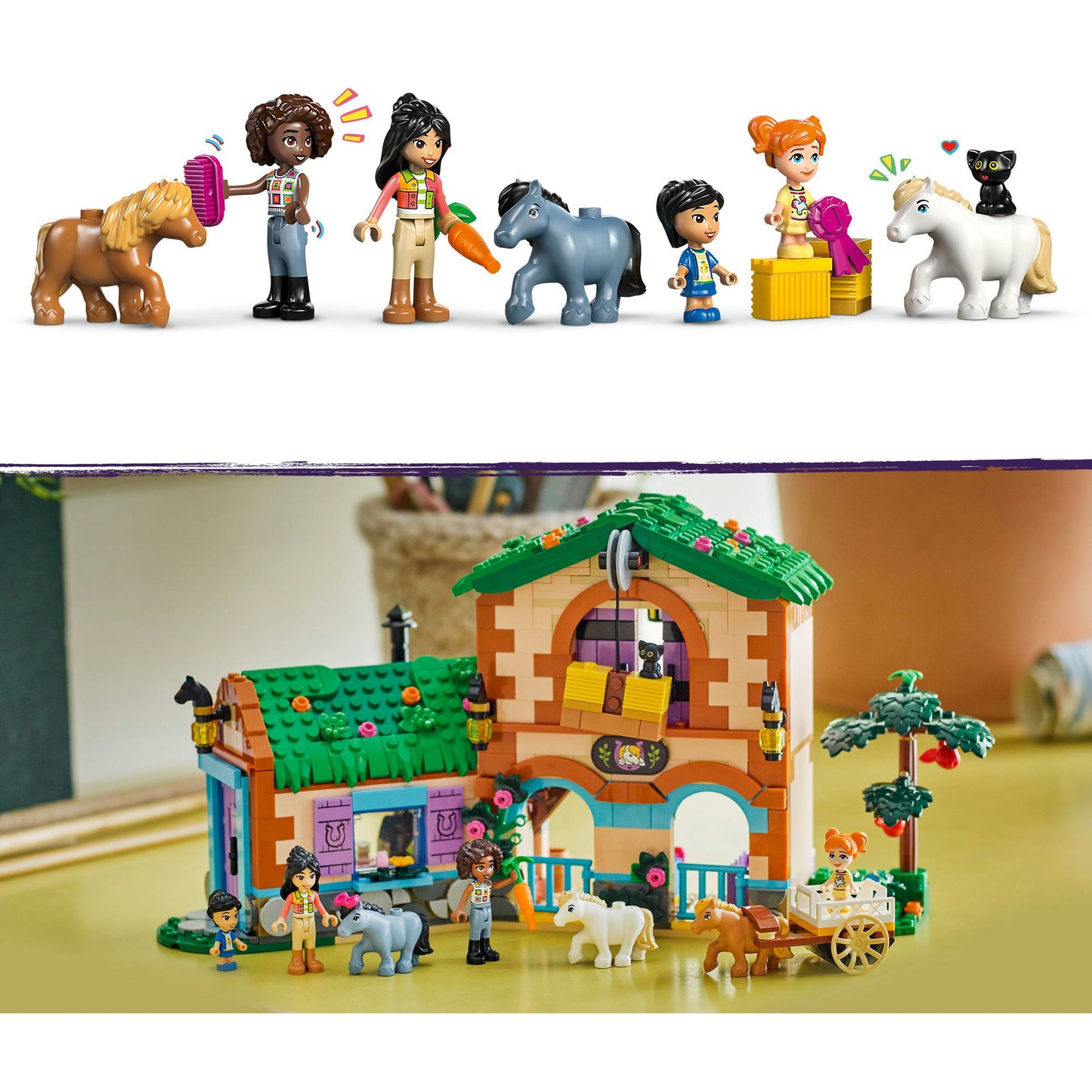 LEGO 42654 Freunde Pony Farm und Stal