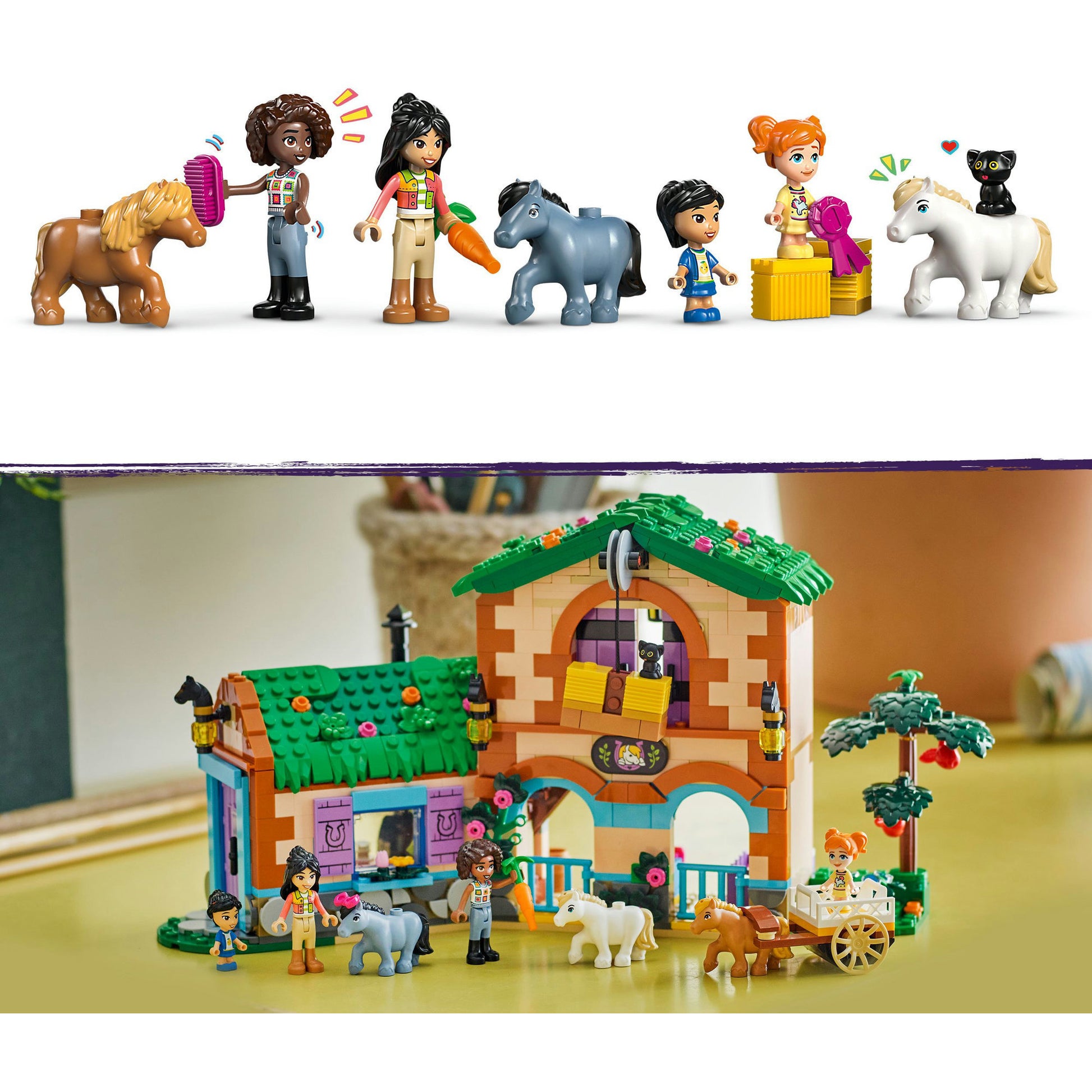 LEGO 42654 Freunde Pony Farm und Stal