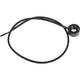 Alphacool Eiszapfen Temperatursensor G1 4 IG IG mit AG-Adapter (schwarz)