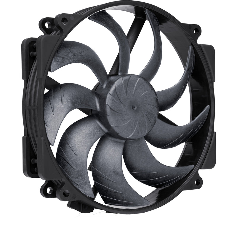 Noctua nf-a14x25r g2 pwm chromax.black Gehäuselüfter (schwarz, 140 x 140 x 25 mm)