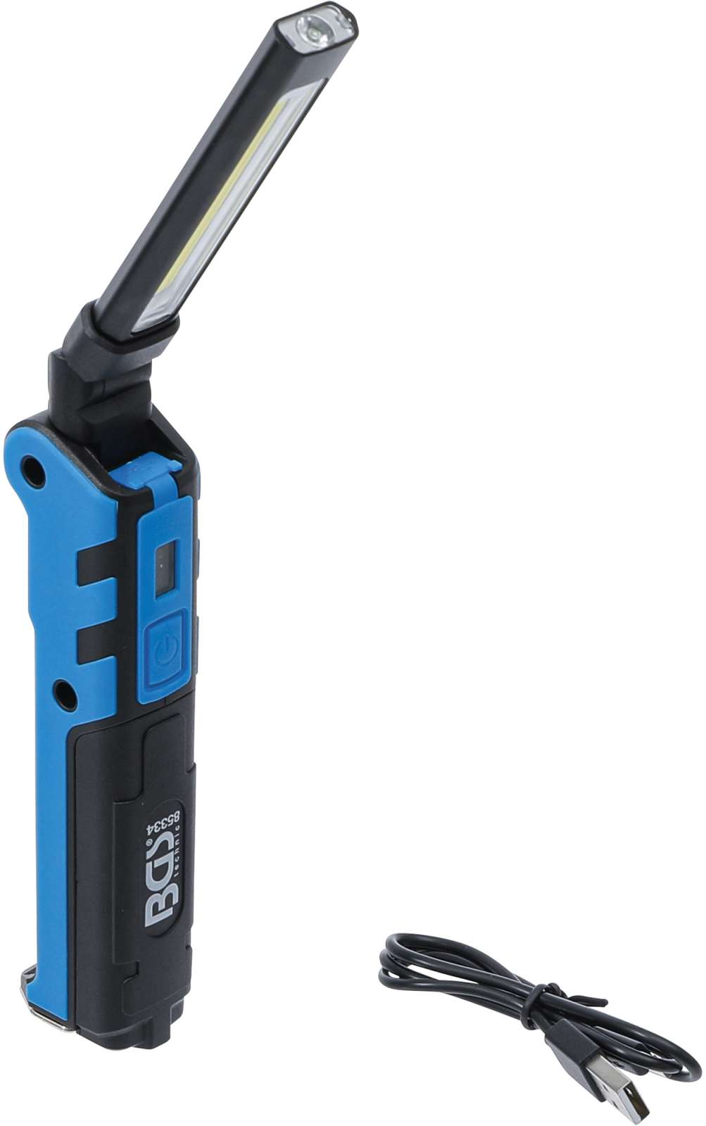 BGS Technic Cob LED-Akku-Arbeitsleuchte faltbar