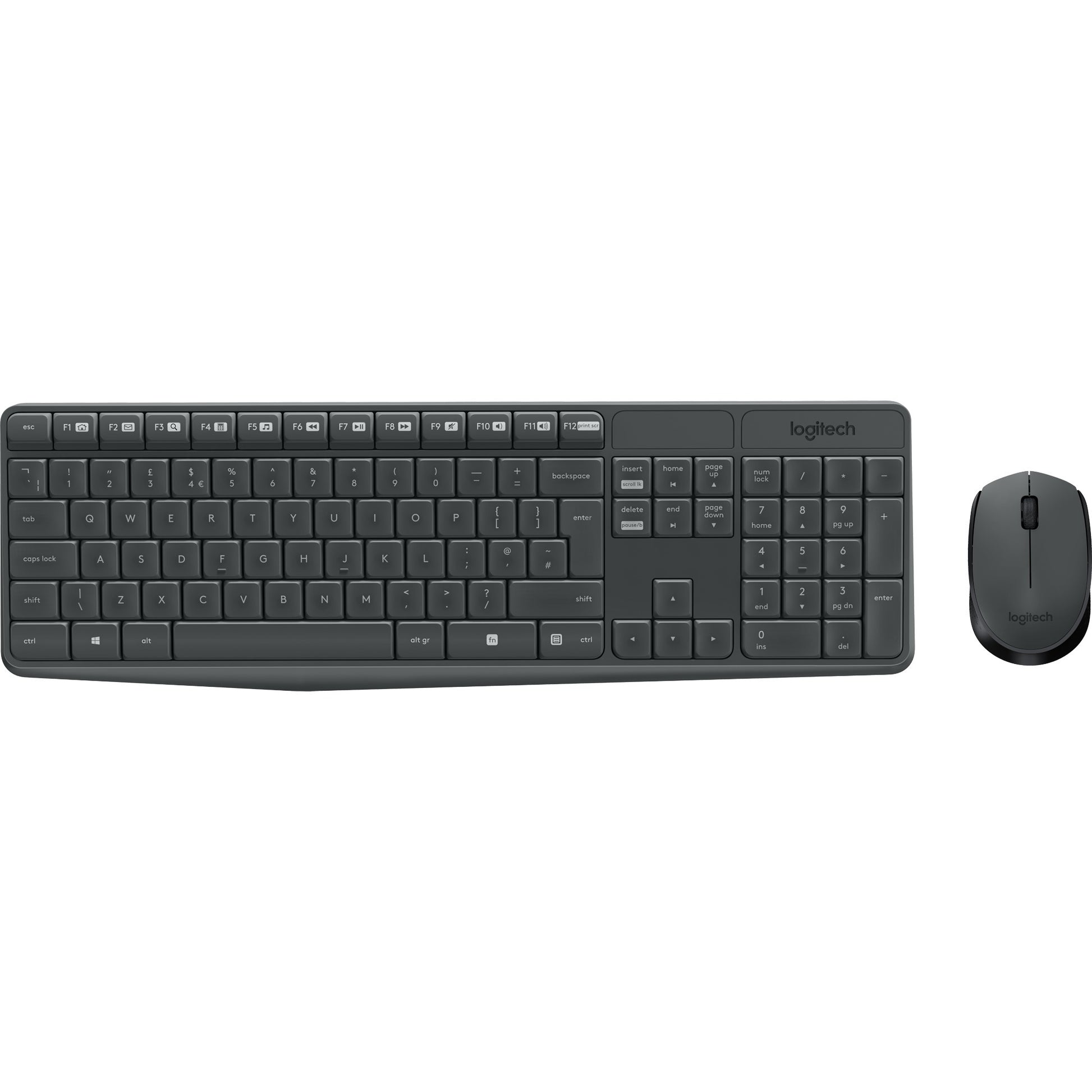 Logitech MK235 Kabellose Tastatur und Maus