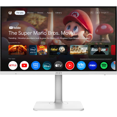 MSI Modern MD272UPSW 27 4K UHD Monitor (Weiß, HDMI, DisplayPort, 2x USB-A, USB-C, Wi-Fi 5, BT, RJ-45)
