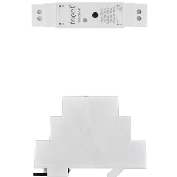 Frient Smart Din Relay Relais (hellgrau, ZigBee)