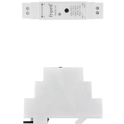 Frient Smart Din Relay Relais (hellgrau, ZigBee)