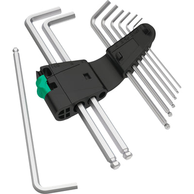 Waa 950 9 Hex-plus 1 SB Stiftschlüssel Set, Metrik, weit