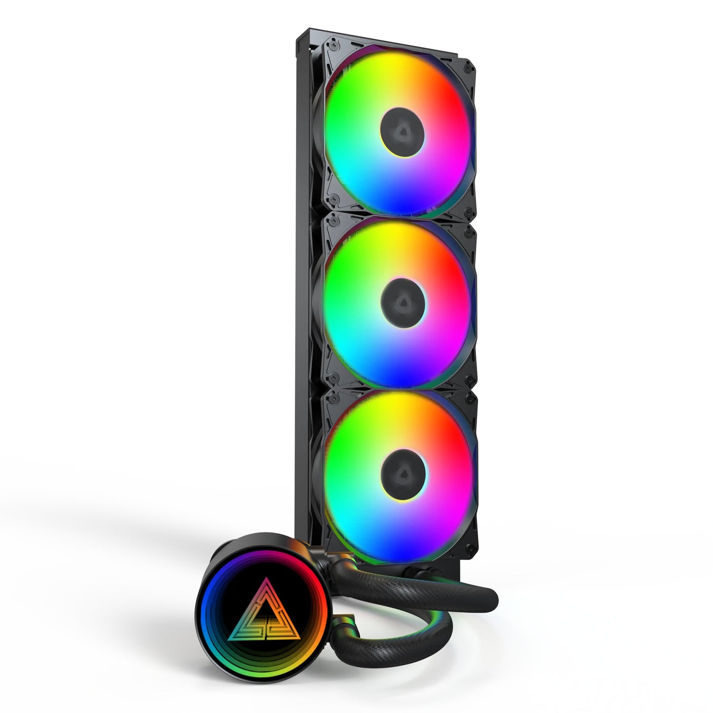 Montech Lightflow ArGB 360 Wasserkühlung (schwarz)