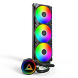 Montech Lightflow ArGB 360 Wasserkühlung (schwarz) - afbeelding 3