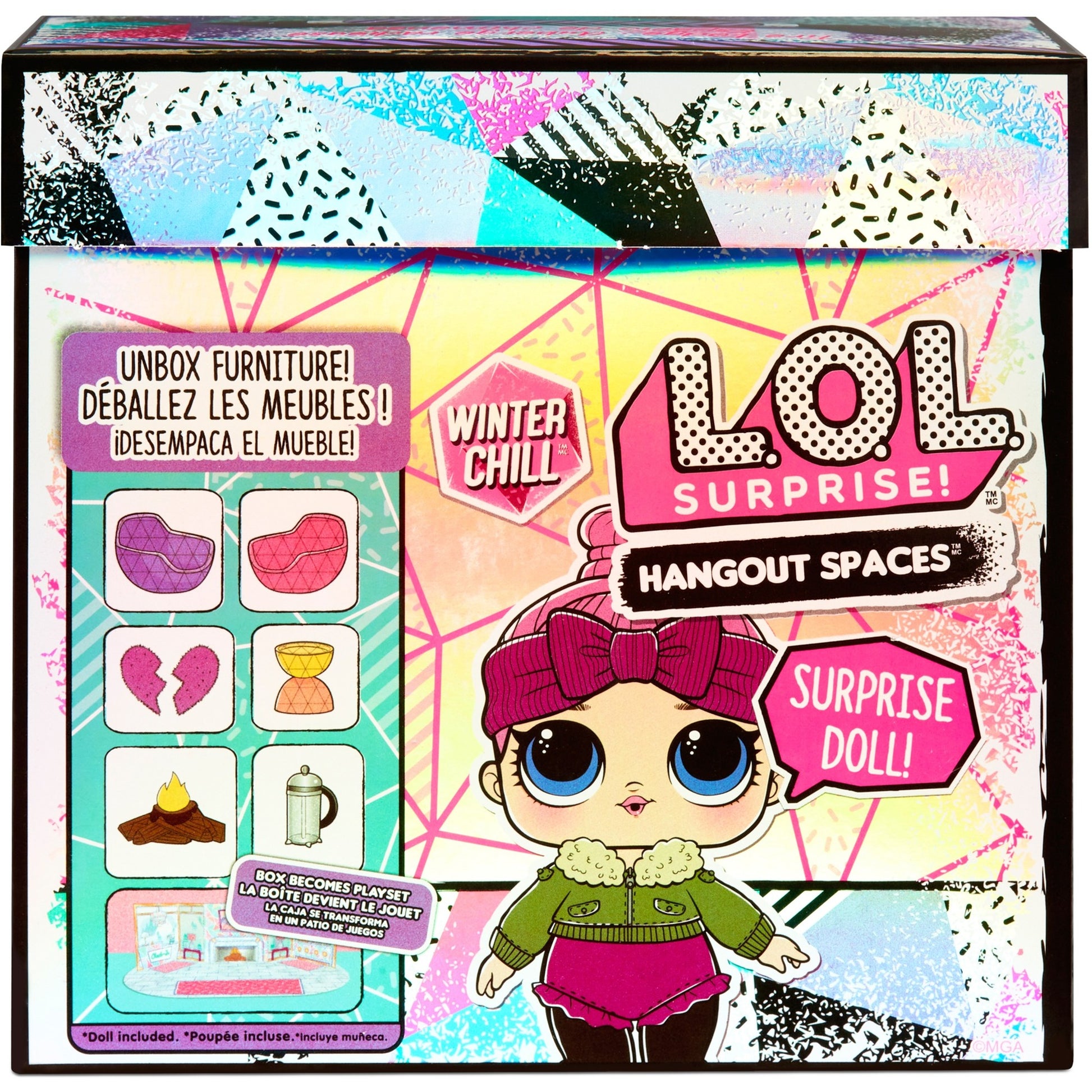 MGA Entertainment Überraschung! Winter Chill Hangout Spaces Sty