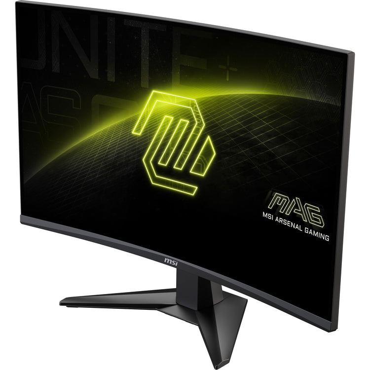 MSI Mag 27c6f 27 gebogener Gaming-Monitor (schwarz, 2x HDMI, Display-Port, 180 Hz)