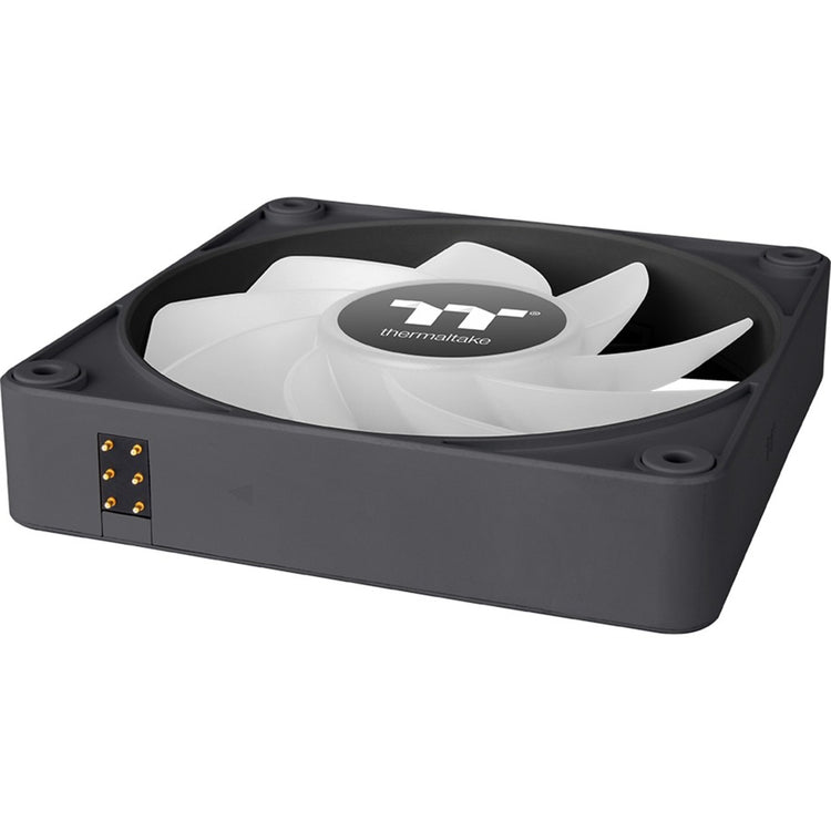 Thermaltake CT120 EX Reverse Arbb Sync PC-Lüfter (3-Fan-Pack) Gehäuselüfter (schwarz, 3 Stück, 120 x 120 x 25 mm, PWM)
