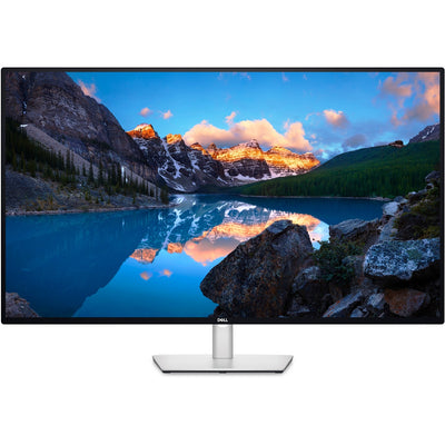Dell UltraSharp U4323QE 43 4K UHD-Monitor (Schwarz Silber, HDMI, DisplayPort, USB-C, Audio, LAN)