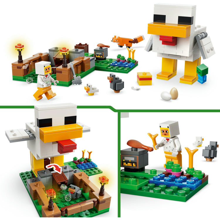 Lego Minecraft 21585 Hühnerfarm