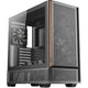 Antec p30 Air Midi-Tower-Gehäuse (schwarze Holzfarbe | 2x USB-A | 1x USB-C | gehärtetes Glas)