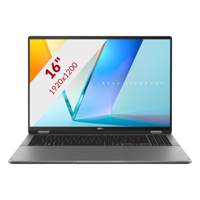 Asus vivobook 16 flip tp3607sa-si099w 16 copilot+ 2-in-1-Laptop (grau | Core Ultra 7 258 V | Arc-Grafik | 32 GB | 1 TB SSD | Touch)