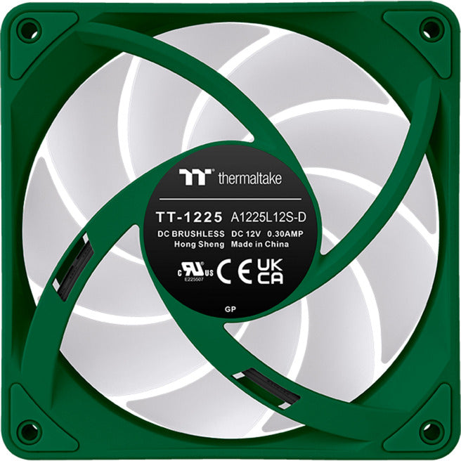 Thermaltake CT120 EX ArGB Sync PC-Lüfter Racing Green (3-Lüfter-Pack) Gehäuselüfter (grün, 3 Stück, 120 x 120 x 25 mm, PWM)