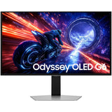 Samsung Odyssey OLED G6 G60SF 27 Gaming-Monitor (Silber, 2x HDMI, DisplayPort, 2x USB-A, USB-B, 500 Hz) - afbeelding 2