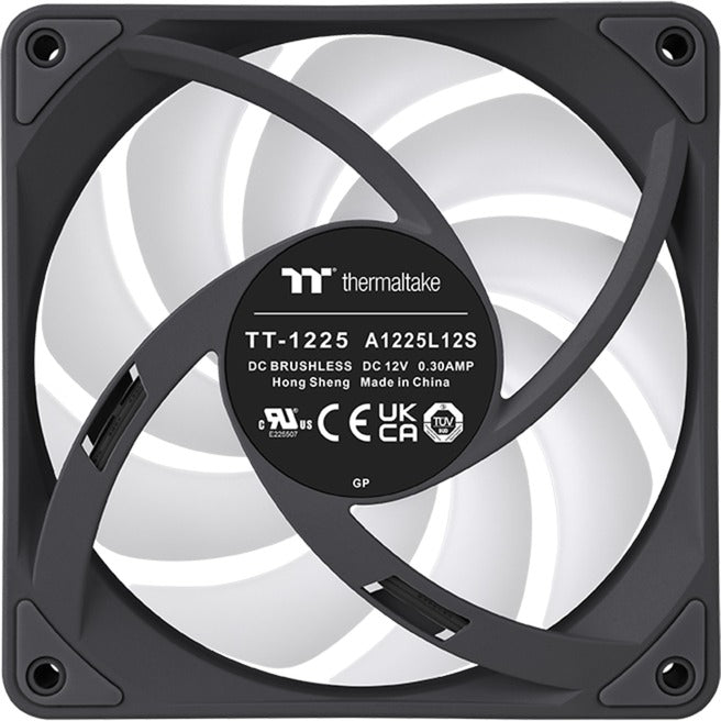 Thermaltake CT120 EX Reverse Arbb Sync PC-Lüfter (3-Fan-Pack) Gehäuselüfter (schwarz, 3 Stück, 120 x 120 x 25 mm, PWM)