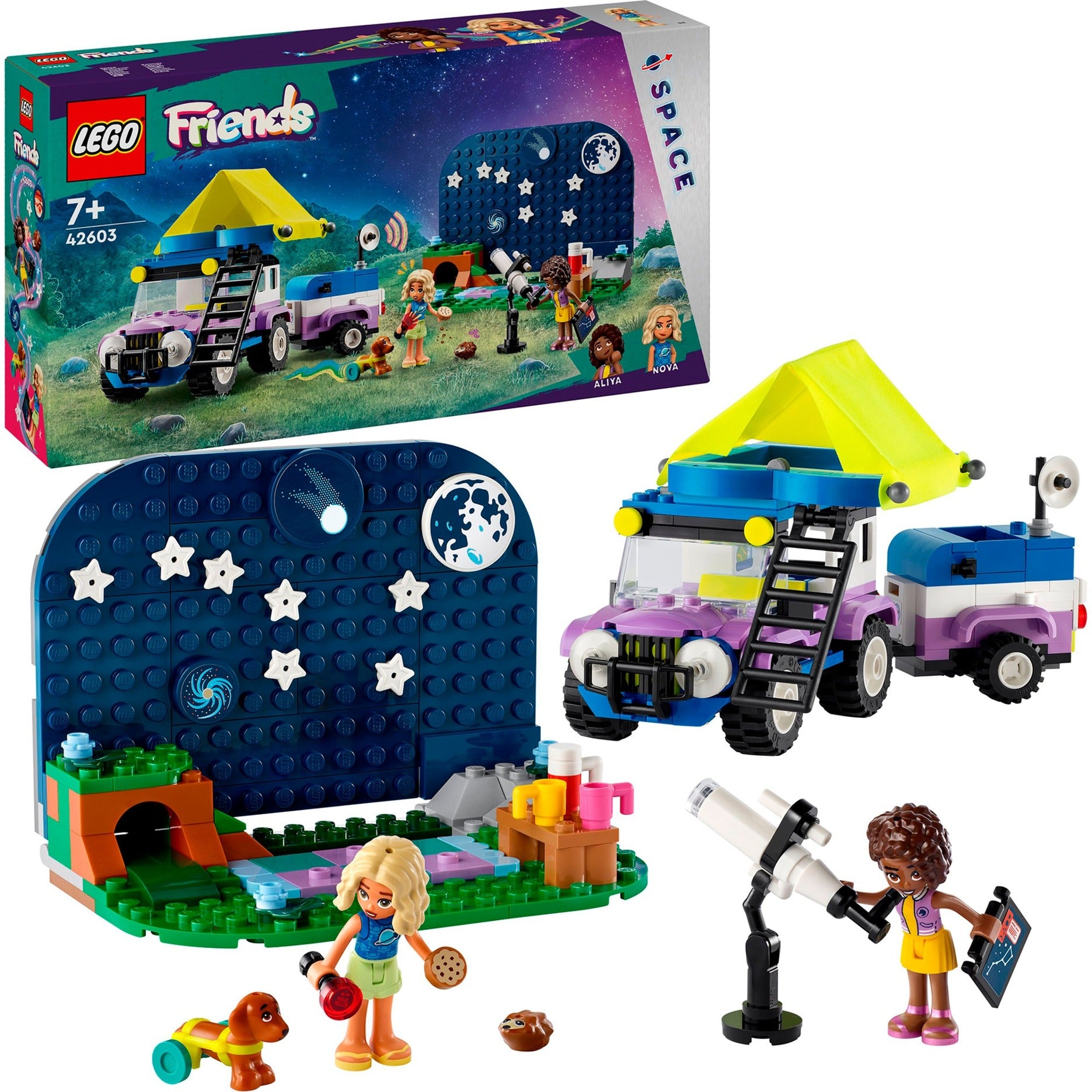 Lego Lego Friends 42603 Astronomisches Campingfahrzeug