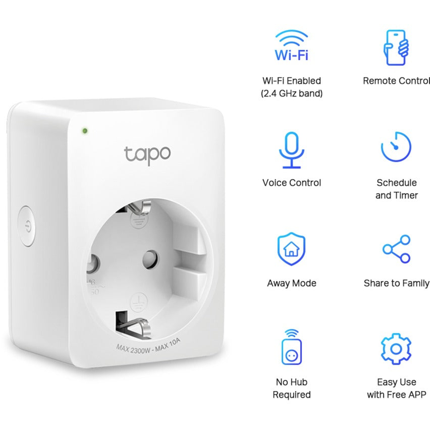 TP-Link TAPO P100 Mini Wifi Steckdose (2er Pack)