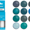 Cube Lackstift-Set blau matt
