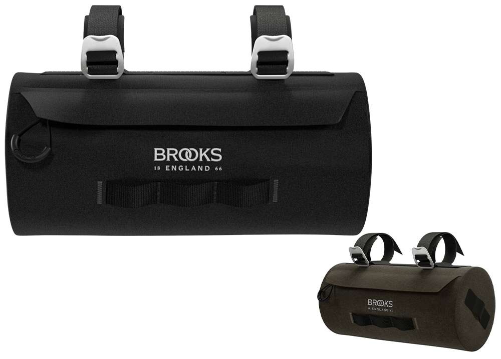 Brooks Scape Beutel Schwarz - Kleine wasserdichte Sterior -Beutel für Radfahrer