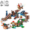 Lego Super Mario Erweiterungsset: Diddy Kong's Mine Cart Ride Konstruktionsspielzeug (71425)