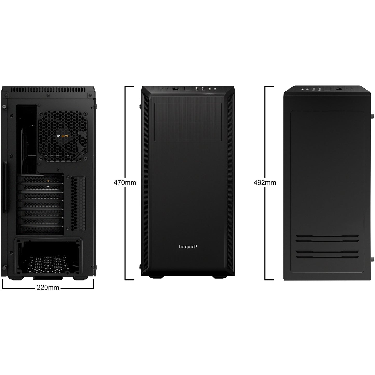 Ruhig sein! Pure Basis 600 Fenster
