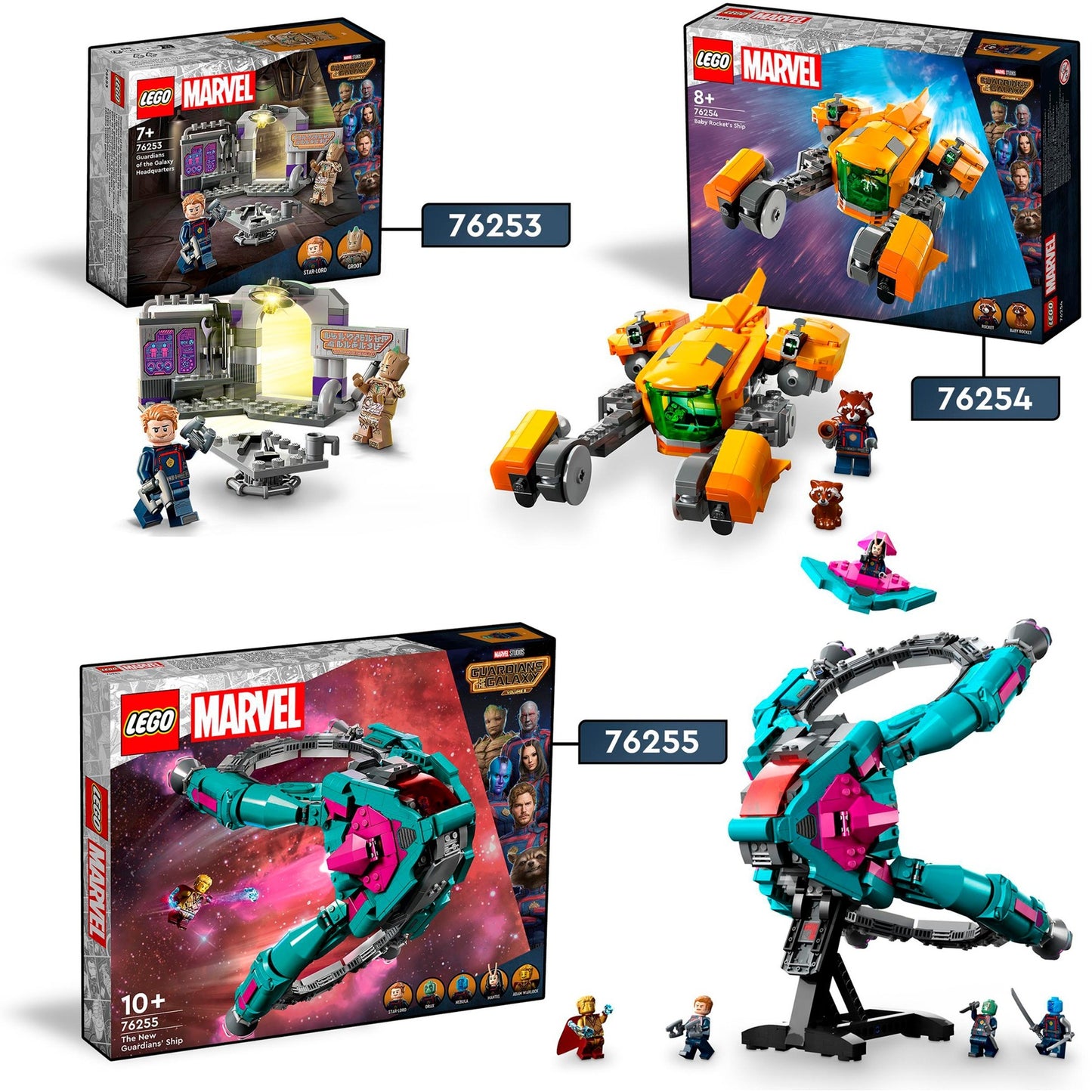 Lego Lego Super Heroes 76254 Das Baby Rocketschiff