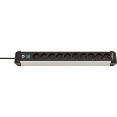 Brennenstuhl Premium-Alu-Line-Sockel 10-fach