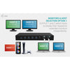 I-tec USB-C KVM Dock Pro Dockingstation (schwarz)