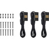 Thermaltake CT120 EX Reverse Arbb Sync PC-Lüfter (3-Fan-Pack) Gehäuselüfter (schwarz, 3 Stück, 120 x 120 x 25 mm, PWM)
