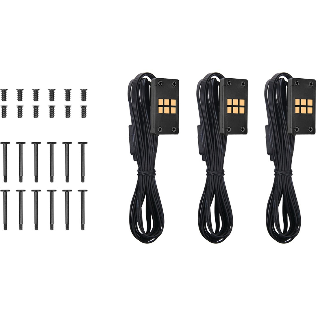 Thermaltake CT120 EX Reverse Arbb Sync PC-Lüfter (3-Fan-Pack) Gehäuselüfter (schwarz, 3 Stück, 120 x 120 x 25 mm, PWM)