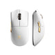 Mchose K7 ultraleichte kabellose Gaming-Maus (Weißgold, RGB, USB 2,4 GHz, 42.000 dpi)