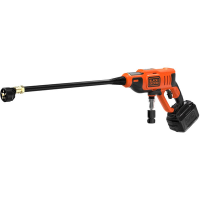 Black+Decker bcpc18d1 18V 24bar Hochdruckreiniger – inklusive 1x2,0 Ah Akku – bcpc18d1-qw