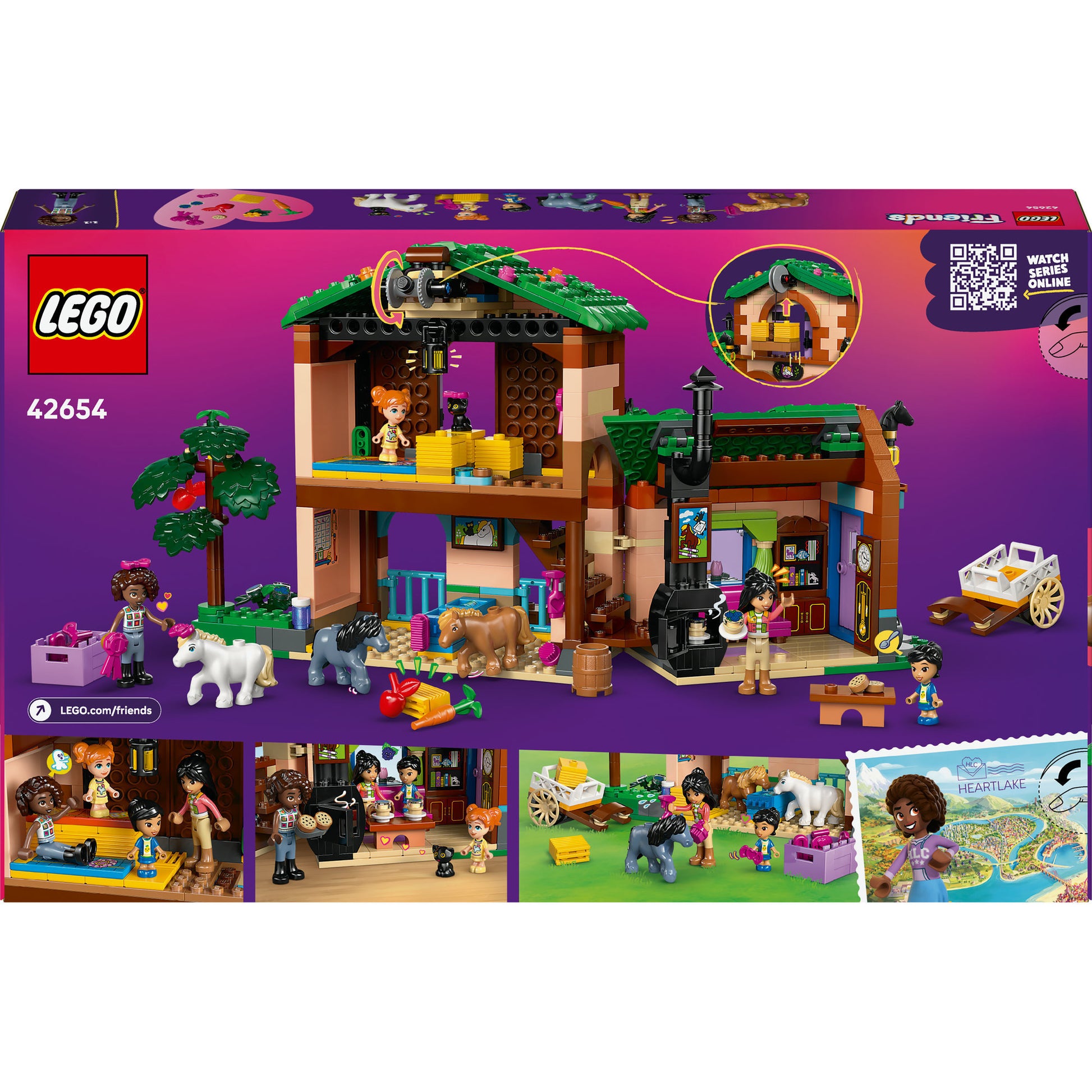 LEGO 42654 Freunde Pony Farm und Stal