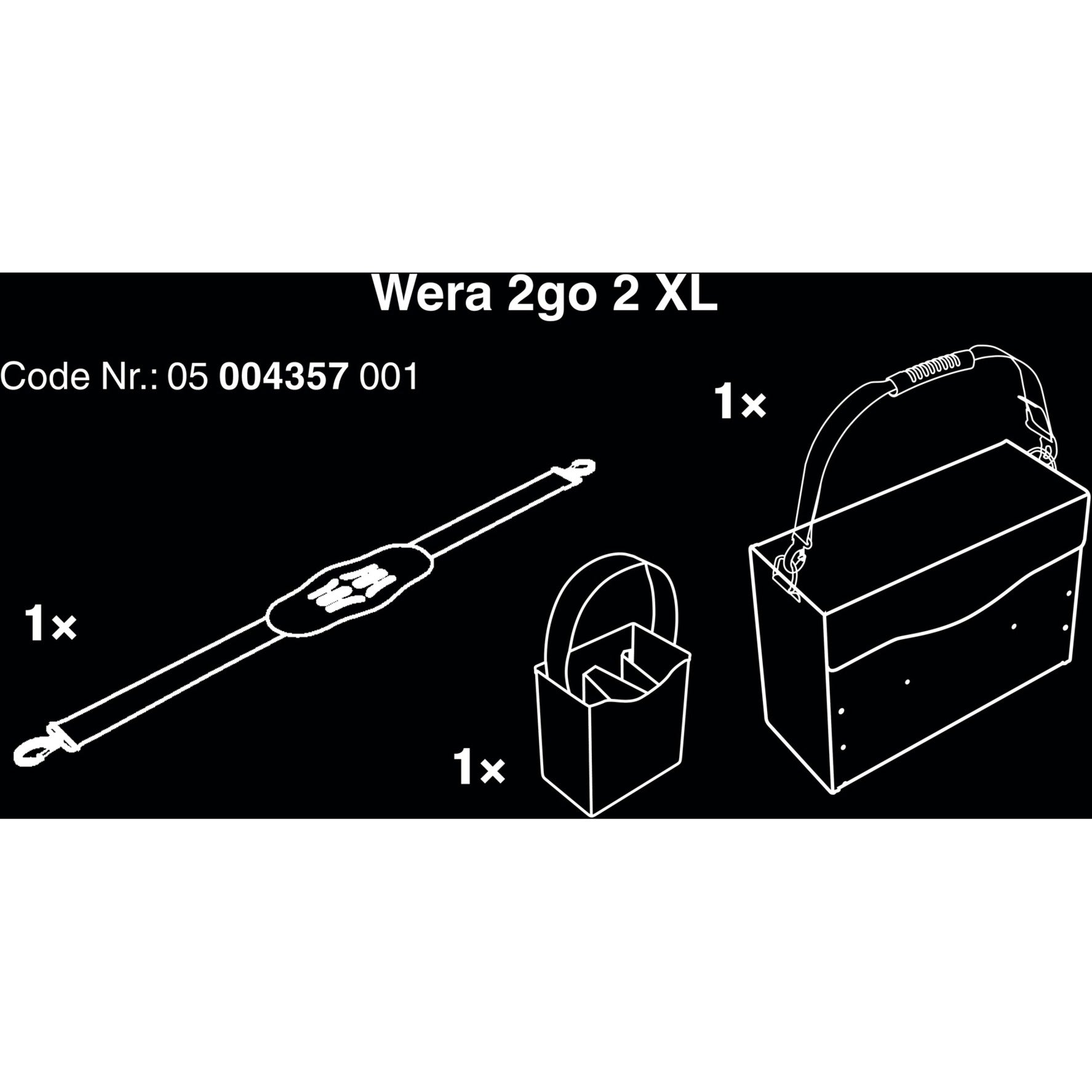 Wera 2go 2 XL Tool Hülle
