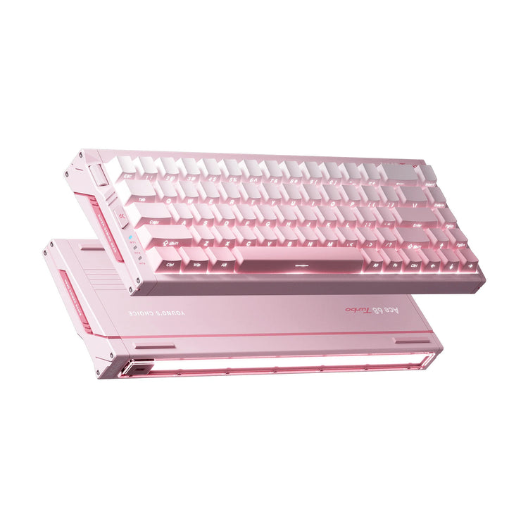 Mchose Ace 68 Turbo He Magn.Mtai Pink US, Gaming-Tastatur (US-Layout)