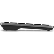 Kensington KB535 EQ wiederaufladbare Tastatur für mehrere Geräte (US-internationales Layout (QWERTY), Scherenschalter, 100 %, USB, 2,4 GHz, Bluetooth 5.4) - afbeelding 3