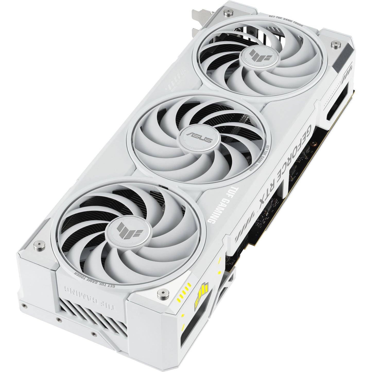 Asus TUF Gaming Geforce RTX 5070 Ti OC weiße Grafikkarte (weiß, 3x Display Port, 2x HDMI, DLSS 4)