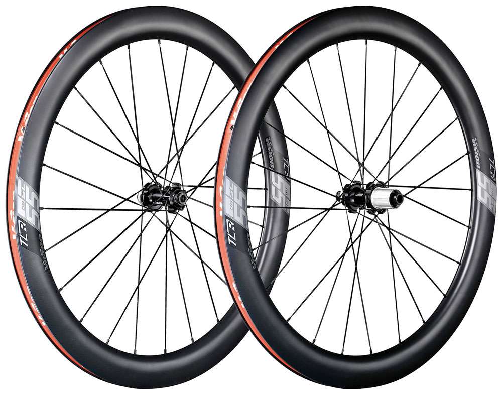 Vision Service Course 55 Disc Clincher TLR Carbon-Laufradsatz