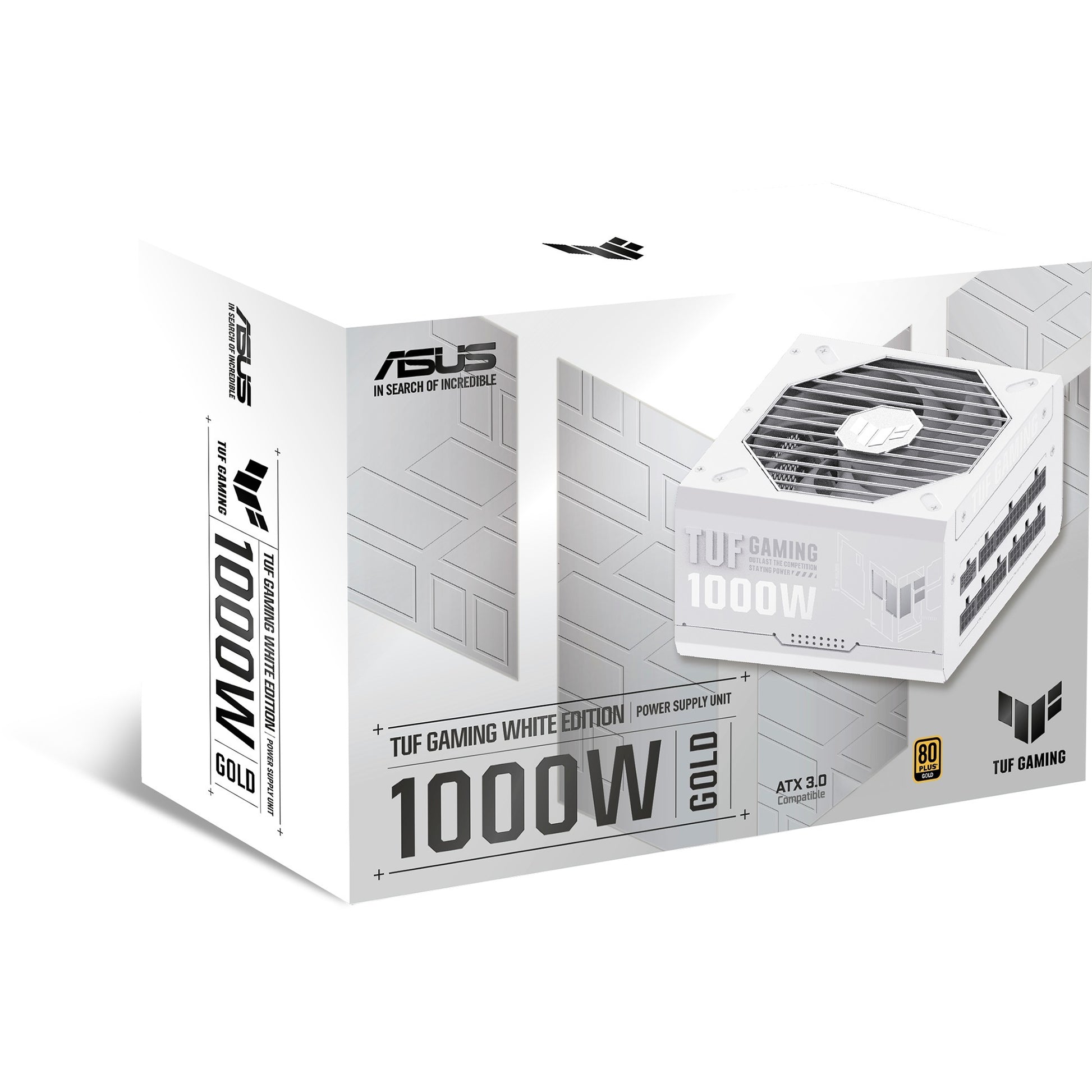 Asus Tuf Gaming 1000W Gold White Edition