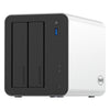 Terramaster f2-425 plus NAS (weiß, 2x 5GBe, HDMI, USB)