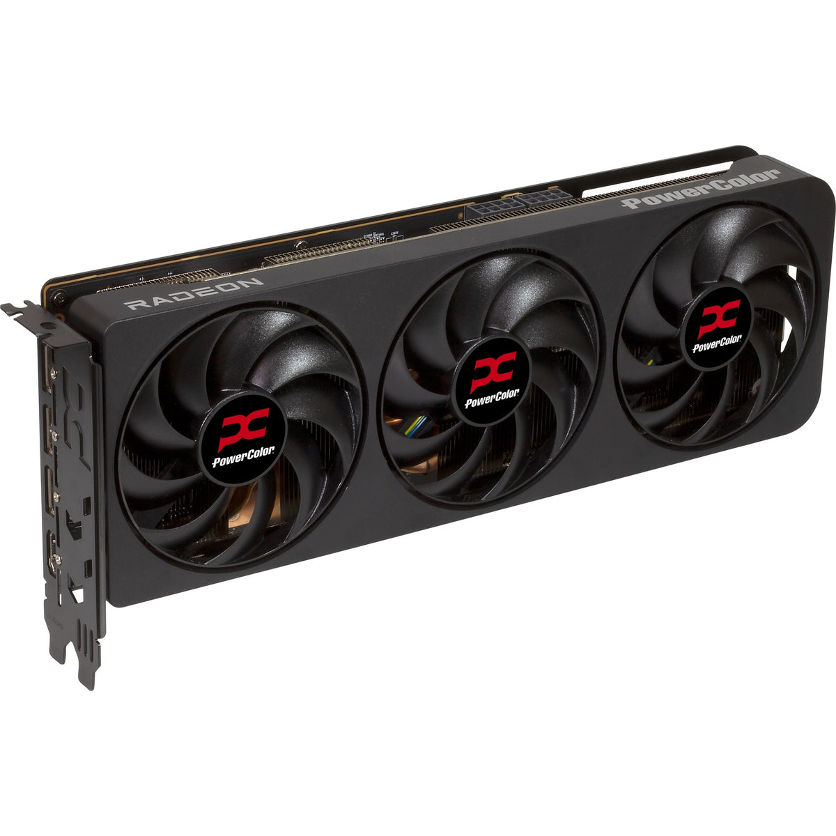 Powercolor Radeon RX 9070 XT Reaper 16GB GDDR6 Grafikkarte (schwarz, RDNA4, GDDR6, 3x Display Port, 1x HDMI)